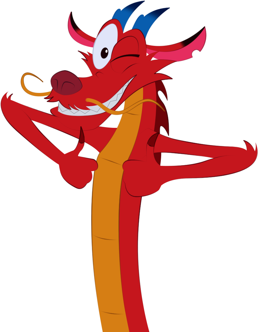Mushu By Gennbu Mushu By Gennbu - Mushu Mulan Png (1000x1070)