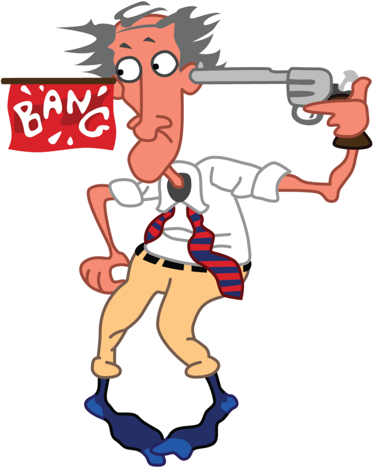 Sad Salesman By Illestrater - Cartoon (800x1000)