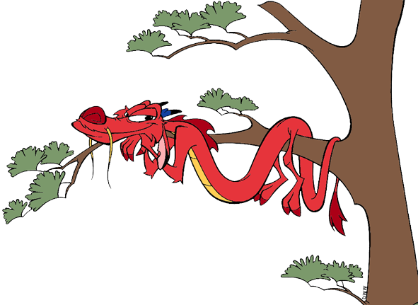 Mushu Transparent - Mushu (591x431)