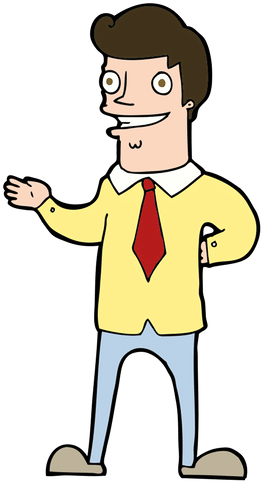 Salesman - 0shares - Vendedor Desenho (500x500)