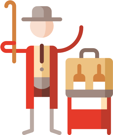 Salesman Free Icon - American Frontier (512x512)