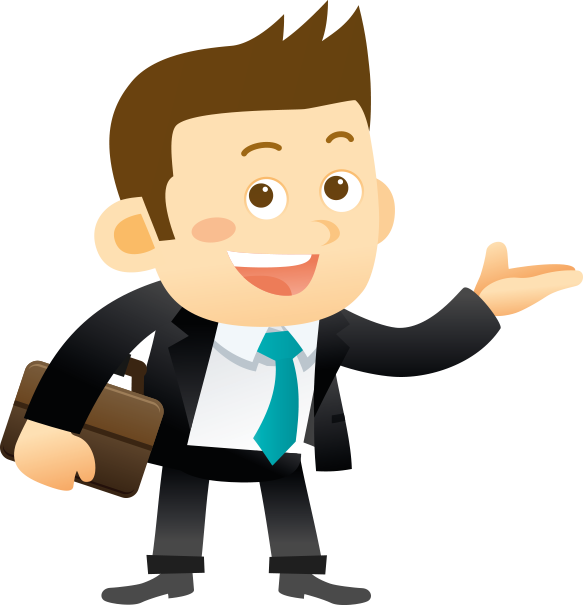 Brandmeldesysteme Telenetwork Ag Salesman Clipart Png - Promotor Png (583x605)