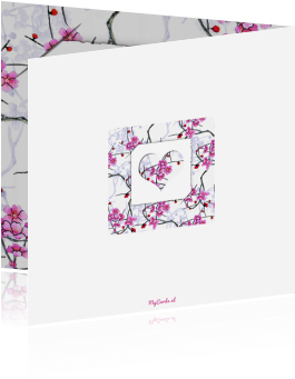 Een Vrolijke Geboortekaart Voor Een Meisje - Paper (455x350)