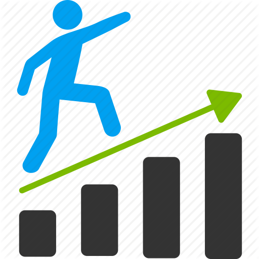 Business Feasibility Studies - Business Growth Icon (512x512)