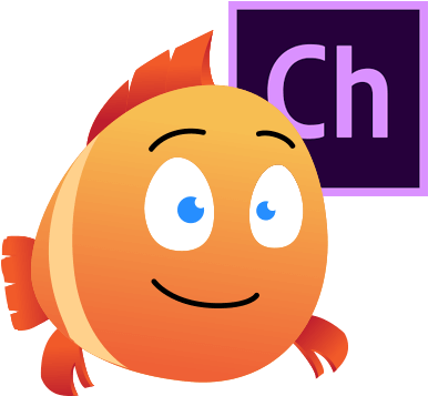 Happy Chubby Fish Character Animator Puppet - Puppet (461x464)