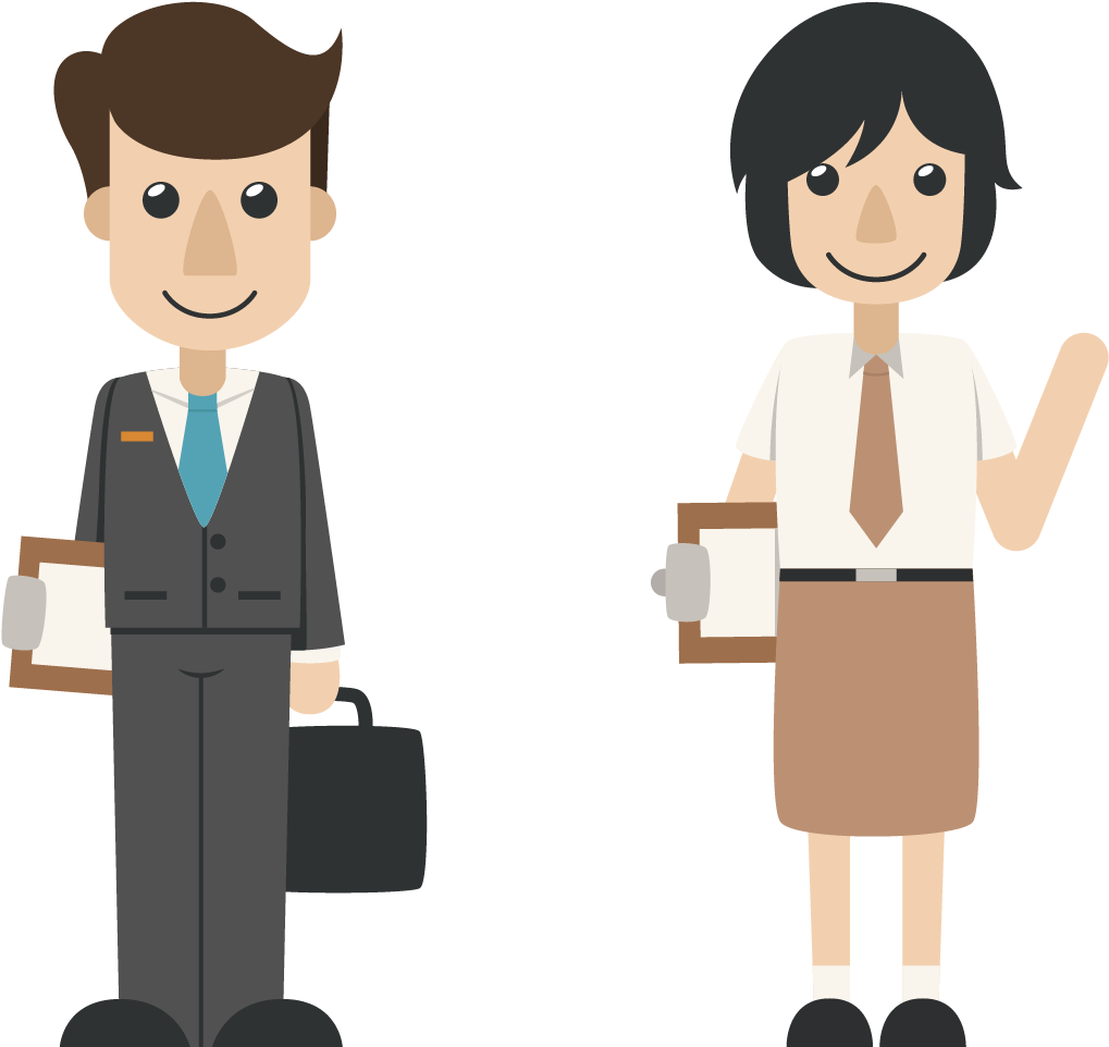 Cartoon - Business Man - Portable Network Graphics (1365x1345)