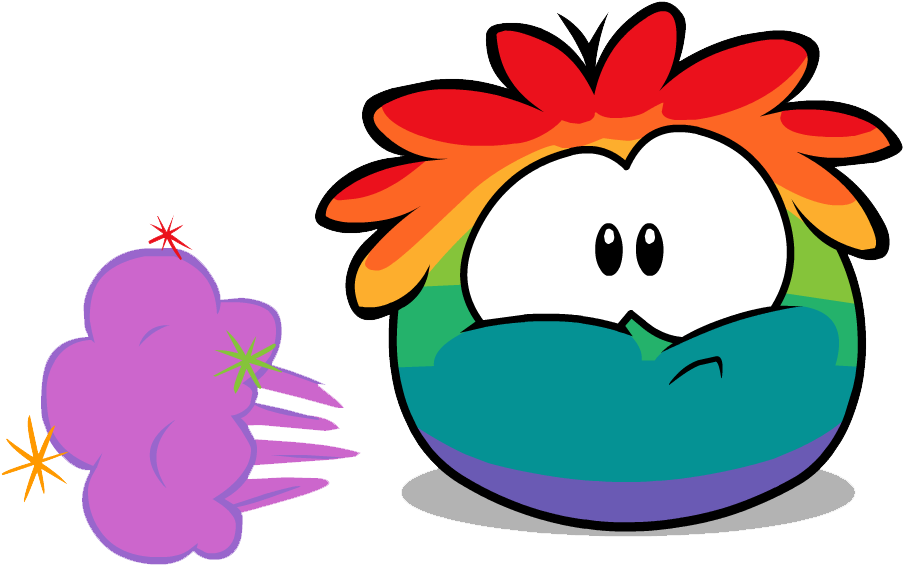 Sparkle Fart Rp - Club Penguin Brown Puffle (902x574)