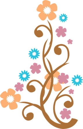 Printablesshabby Chicfloral - Peacock (286x442)