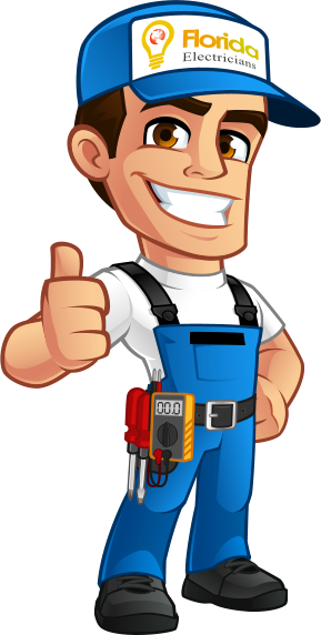 Electrician In Safety Gear - Solar Panel Cartoon (289x572)