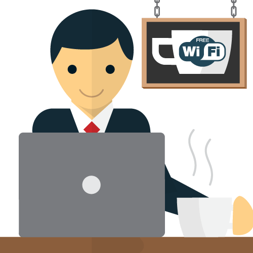 The On The Go Business Professional - Virtual Private Network (500x500)