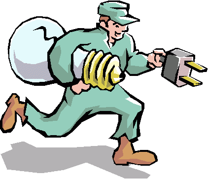 Simple Electrician Clipart Duaelectricians Dua Electrical - Electrical Engineer Clipart (424x365)