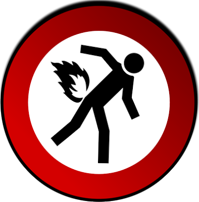 Farting Is A Crime - Dangerous Gases Warning Sign Gag Novelty Gift Funny (394x400)