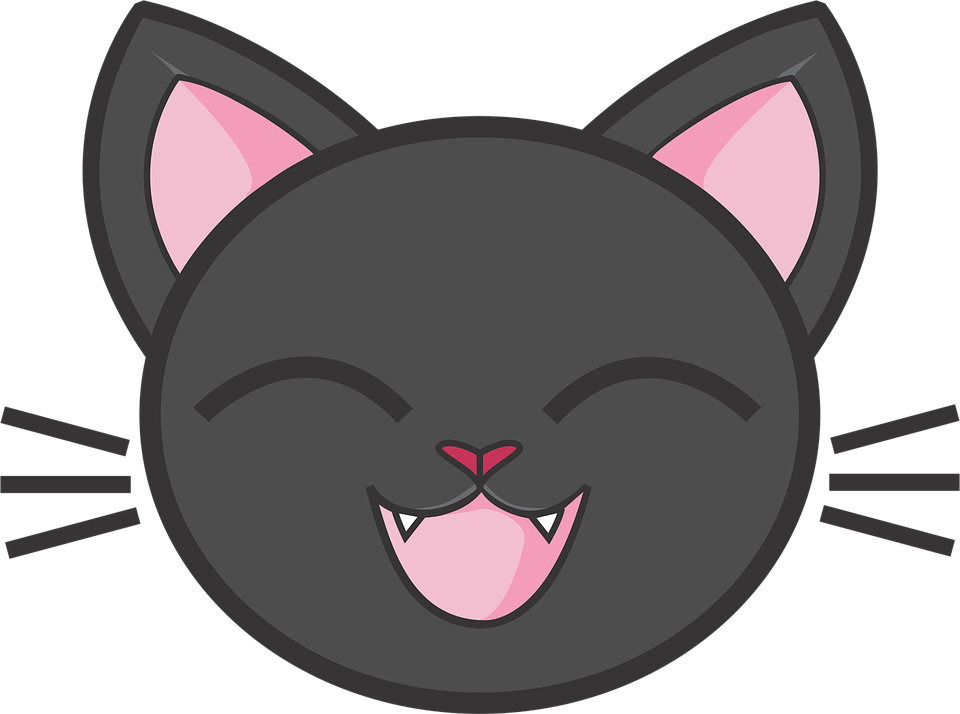 Top Cartoon Cat Face Images In High Quality - Cat Face Cartoon Png (960x714)