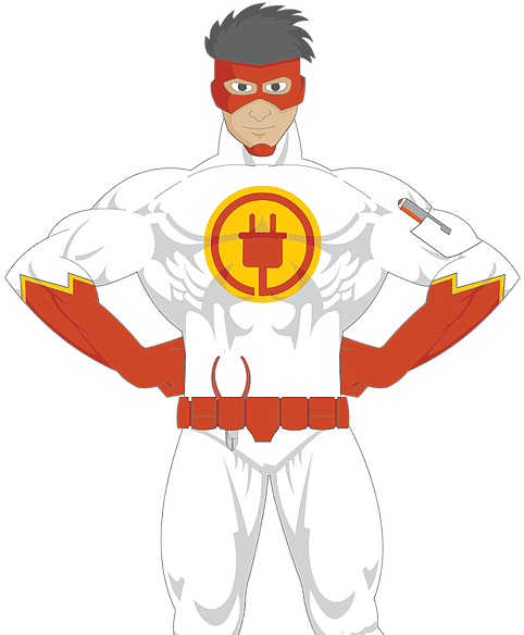 Our Electrician Heroes Will Be There 24/7 For Any Emergency - Electrician (482x584)