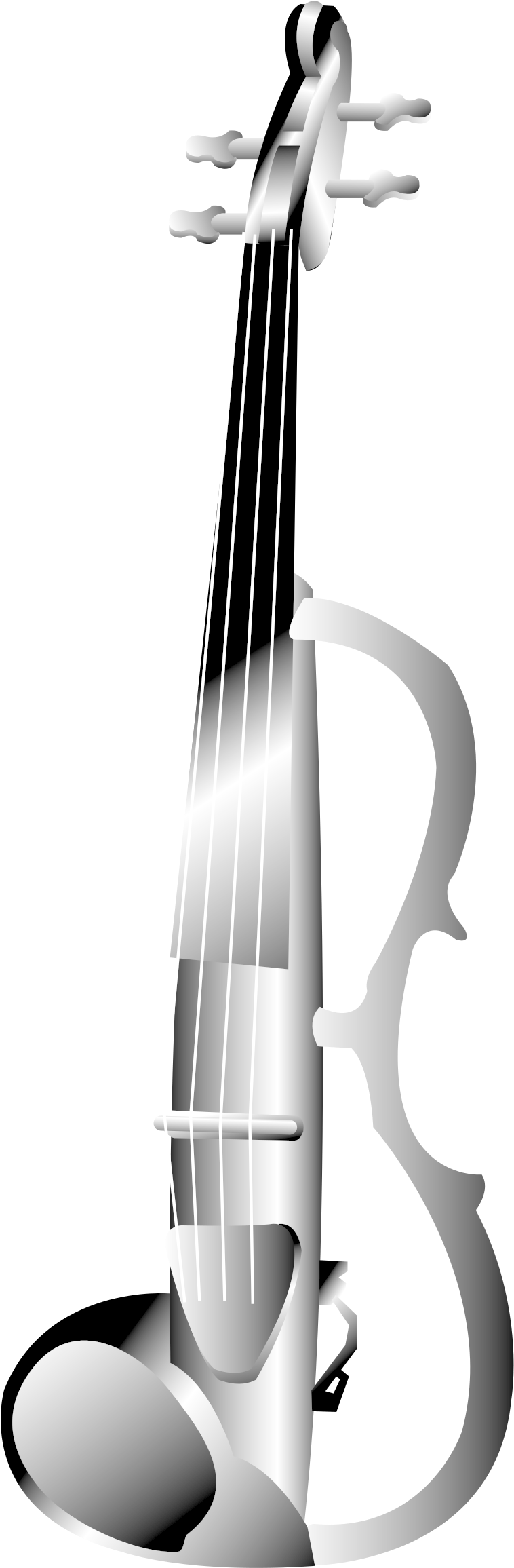 Violin - Electric Violin Png (873x2400)