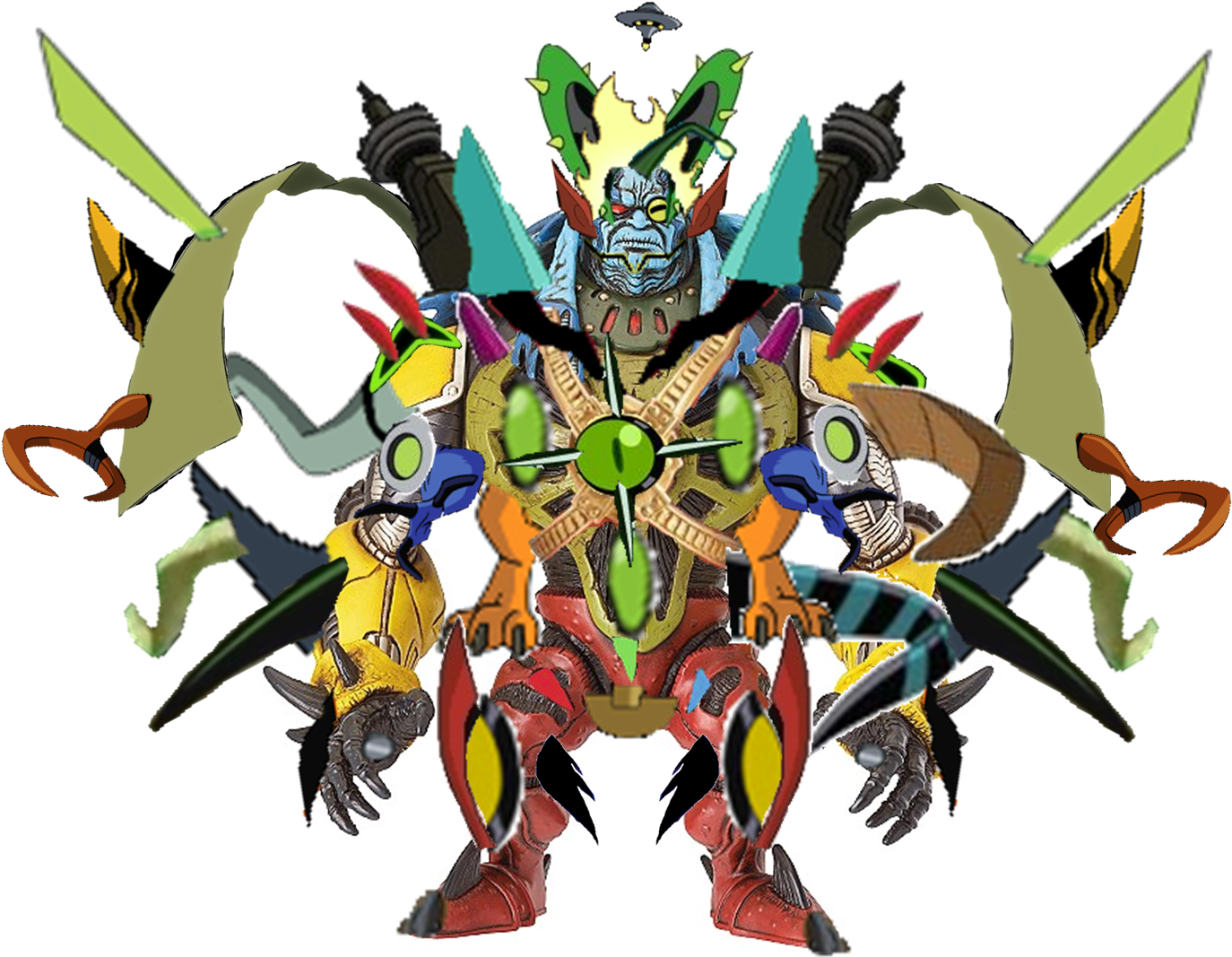 Ultimate Ultimate Aggregor - Ben 10 Hyperalien Action Figure - Ultimate Aggregor (1392x1086)