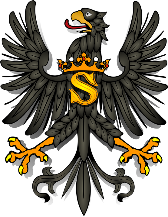 Eagles Cartoon 10, Buy Clip Art - Symbol For Prussia (554x720)