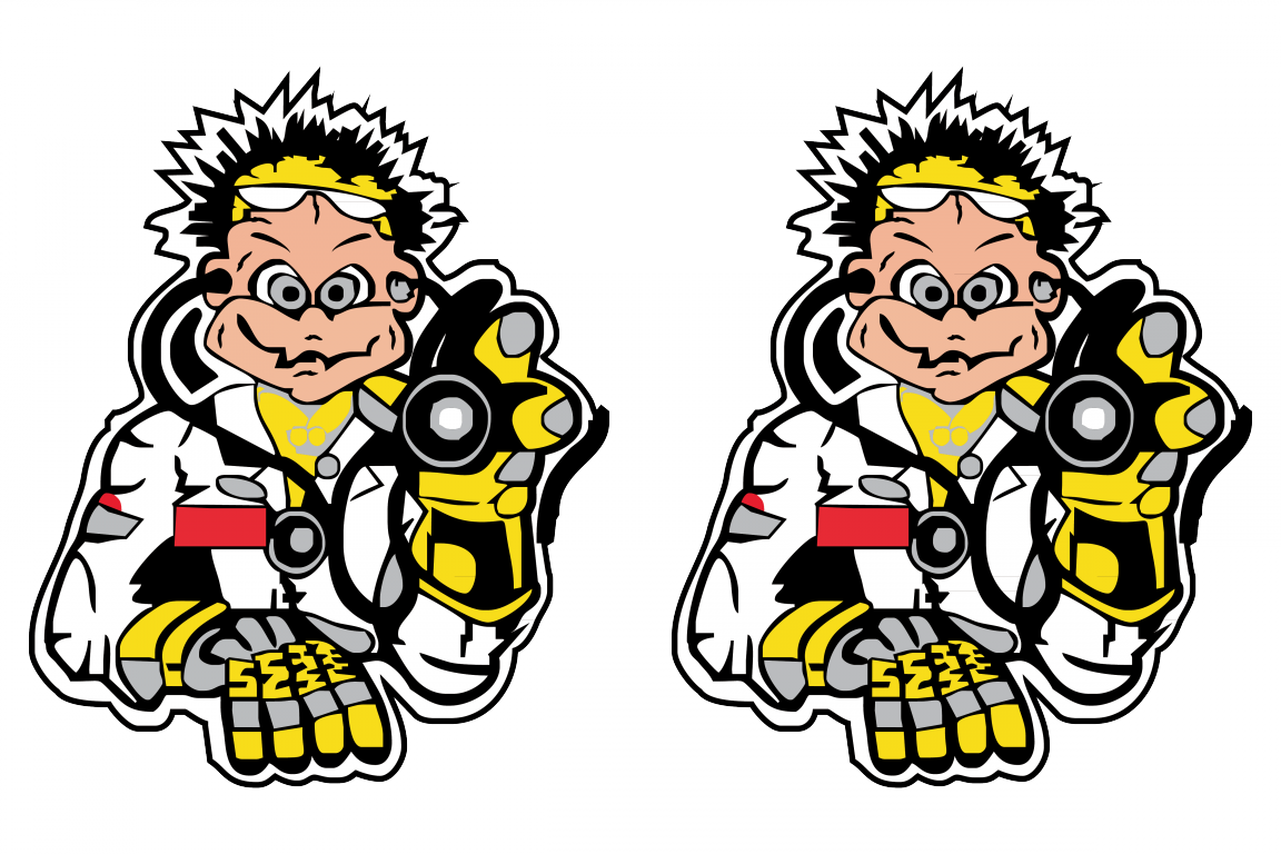 Cartoon Valentino Rossi Logo - Valentino Rossi The Doctor Sticker (1152x768)
