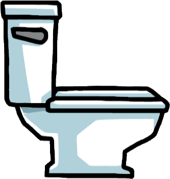 Trojan Horse Clipart Scribblenauts - Scribblenauts Toilet (434x451)