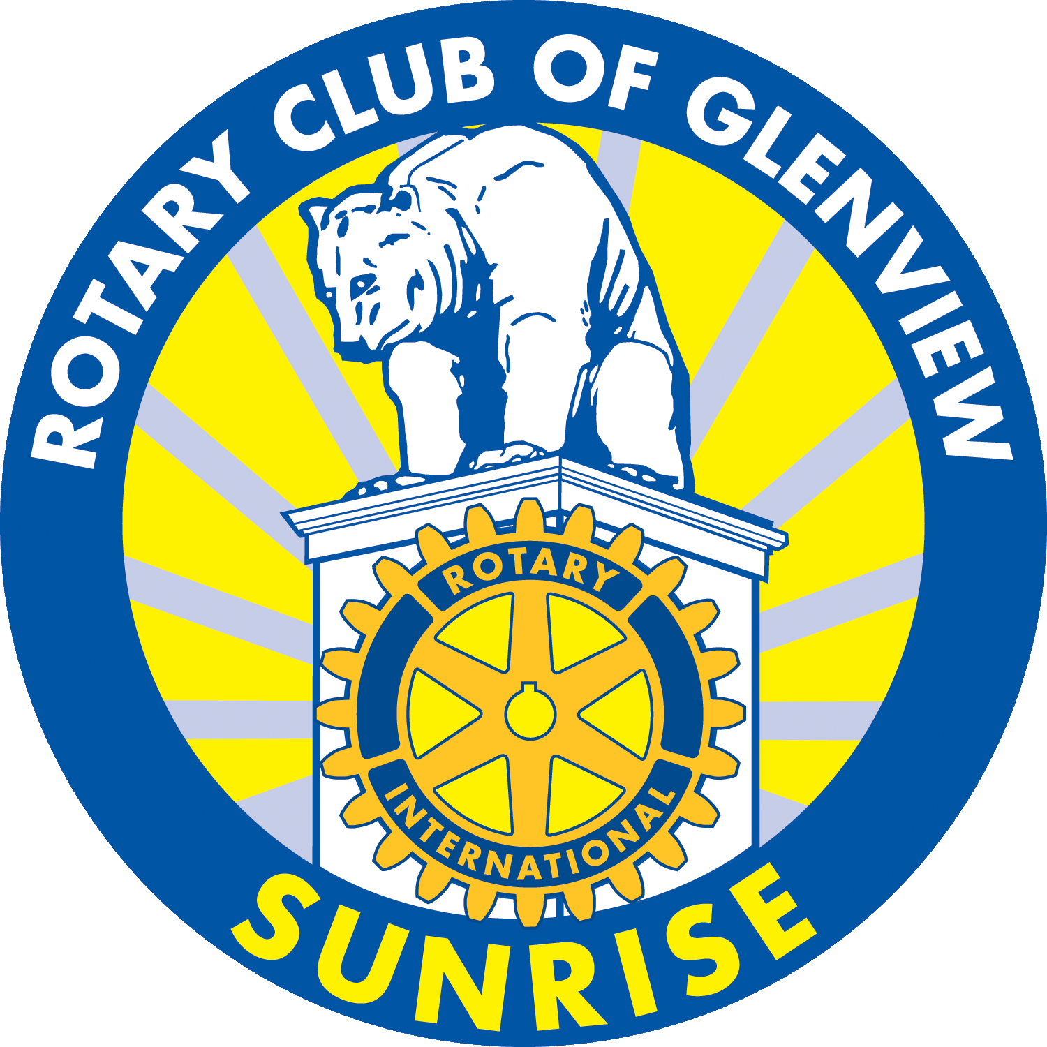 Rotary Club Of Glenview Sunrise Club Logo - Rotary Club (1500x1500)