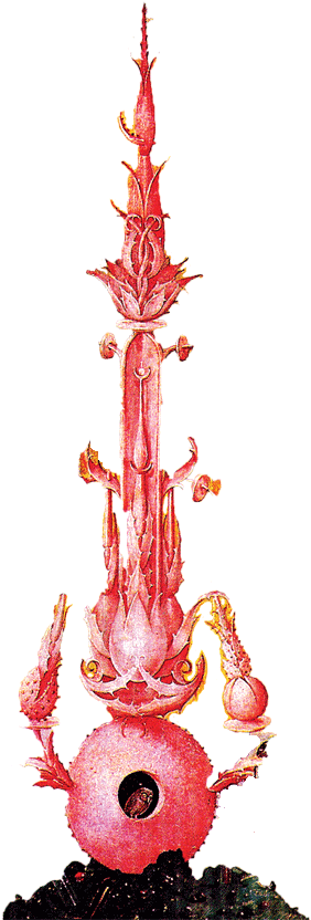 Bosch's Juggler, From The Garden Of Earthly Delights - The Garden Of Earthly Delights (500x851)