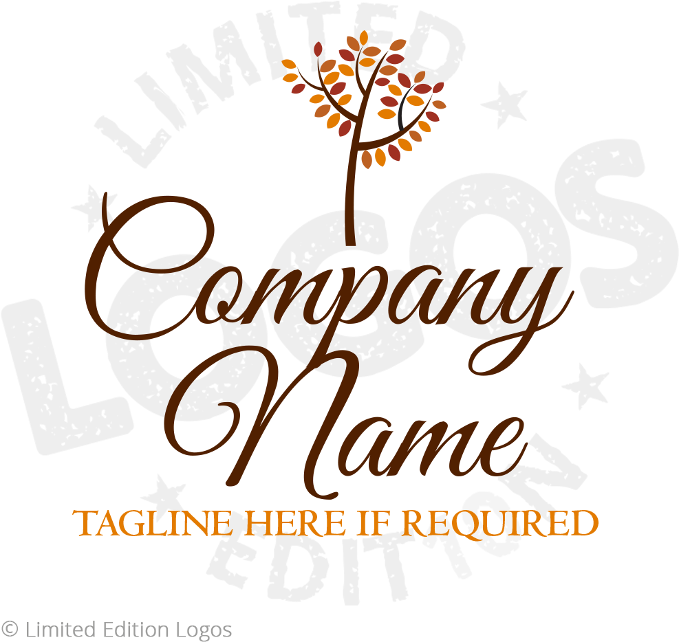 Autumn Tree Logo - Yours Completely: A Cinderella Love Story (1000x1000)