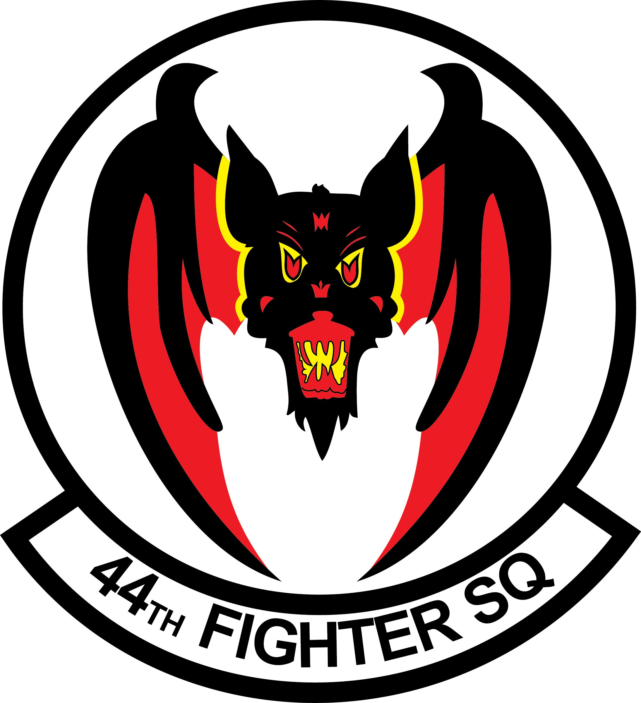 Photo Details / Download - 44th Fighter Squadron Patch (2190x2402)