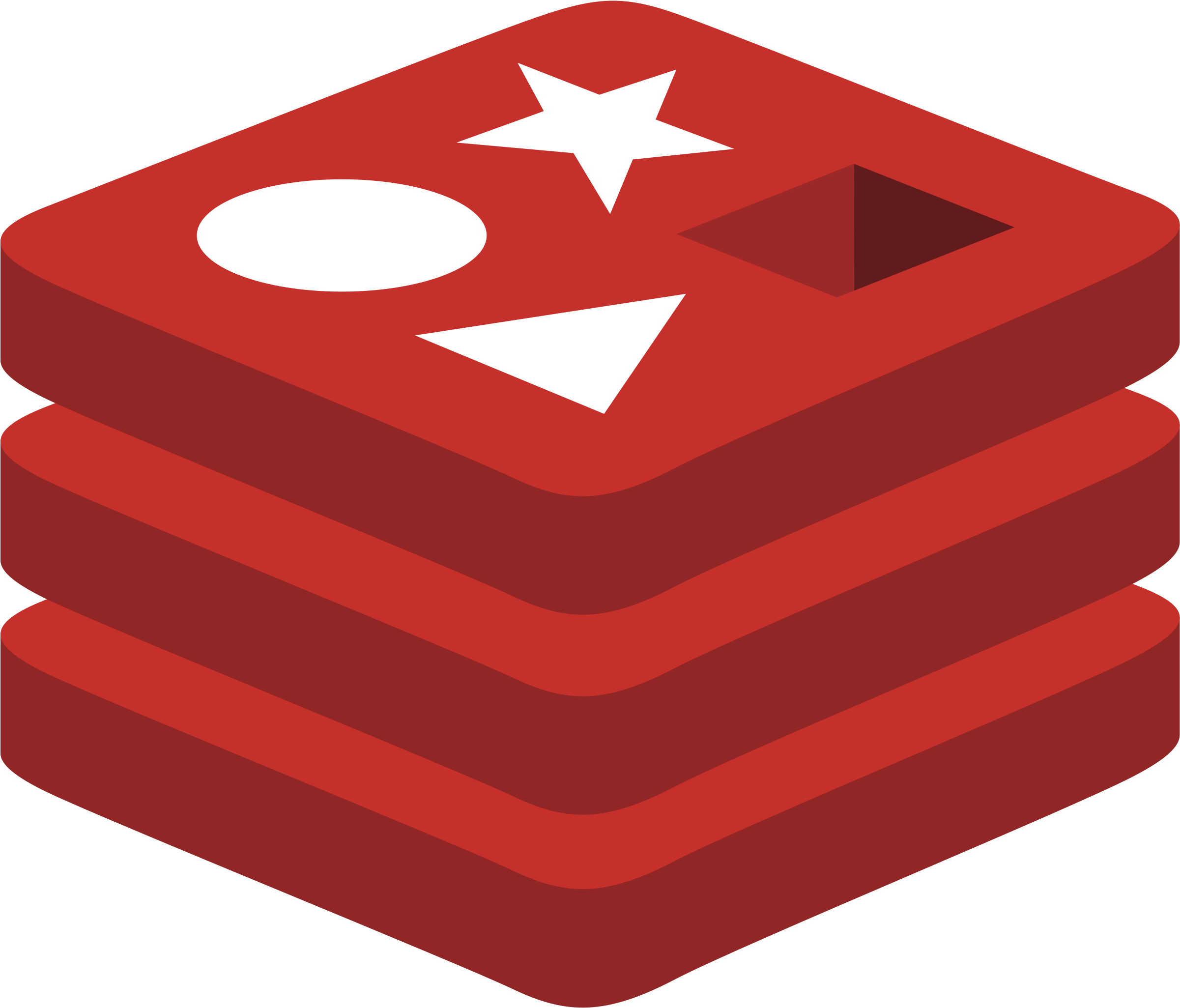 Redis Logo Black And White - Redis Cache (2400x2062)