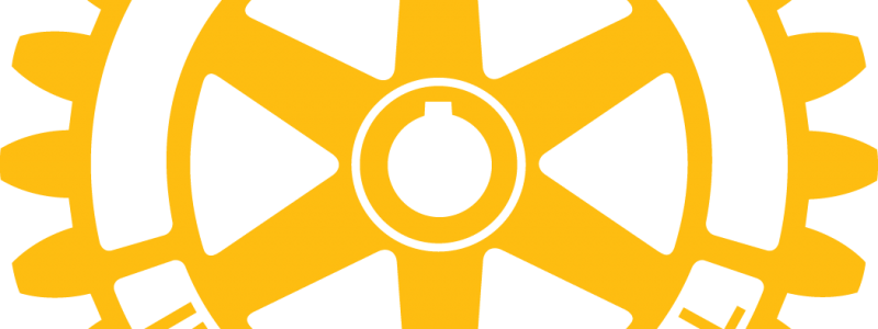 Rotary Logo Black And White (800x300)