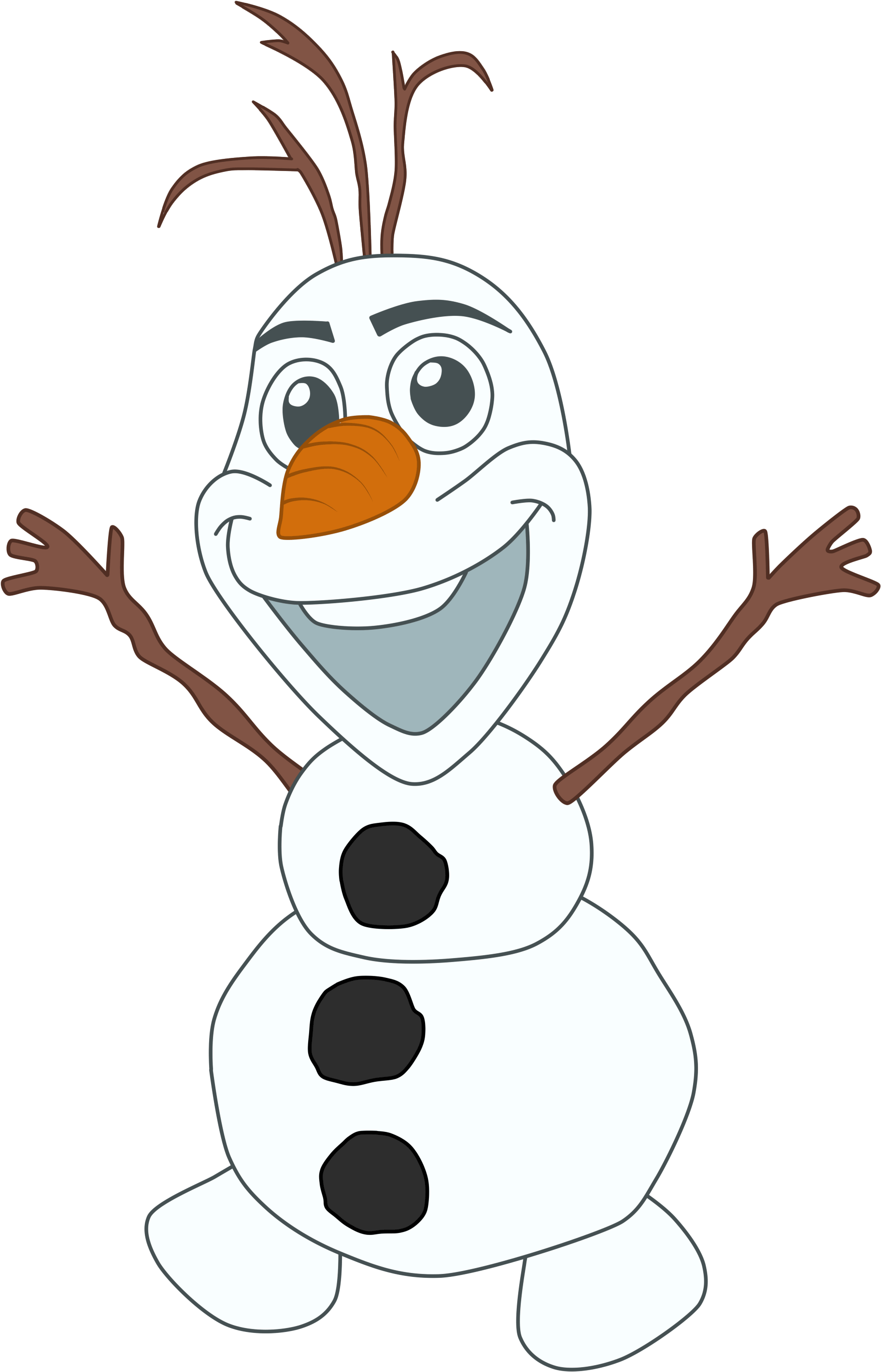 Olaf Animated By Thelittlenymph - Animation (3000x4000)