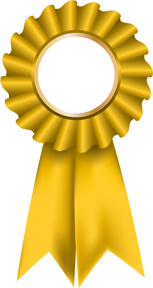Rosette Award Royalty-free Clip Art - Lisa And Lena Invisibobble (587x1000)