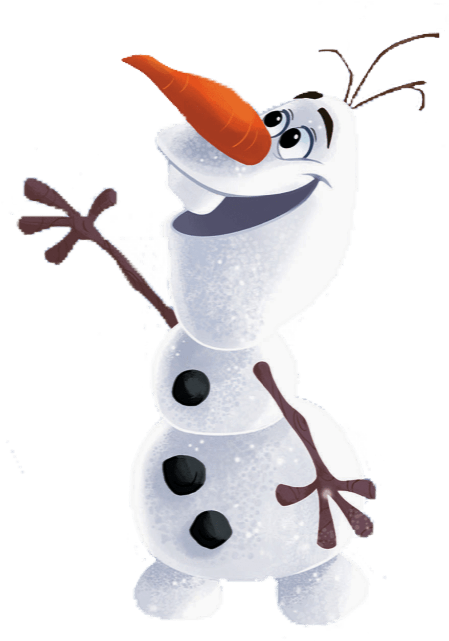 Olaf Frozen Transparent Background - Frozen Olaf With Clear Background.