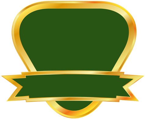 Ribbon Clip Art Gold Ribbon 512 512 Transprent Png - Green And Gold Ribbon (512x512)