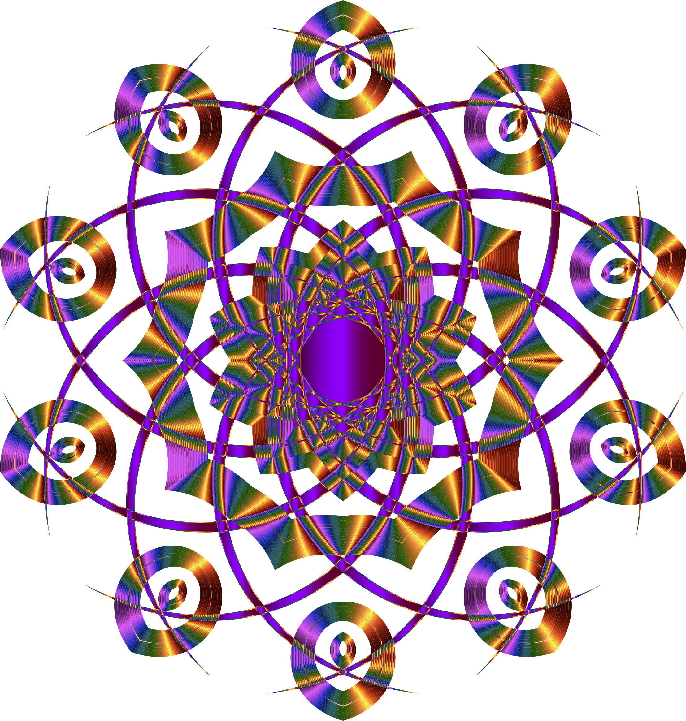 Abstract Geometric Art 2 No Background - Geometric Abstraction (2216x2330)