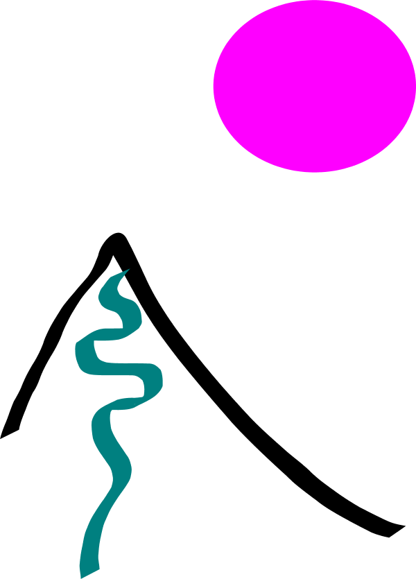 Mountain Clip Art Car Pictures - Clip Art (600x835)