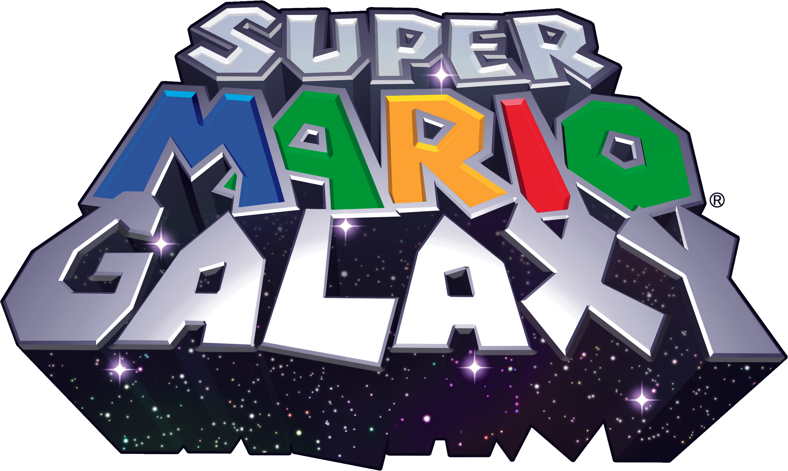 Super Mario Galaxy Logo - Super Mario Galaxy Logo (2564x1534)