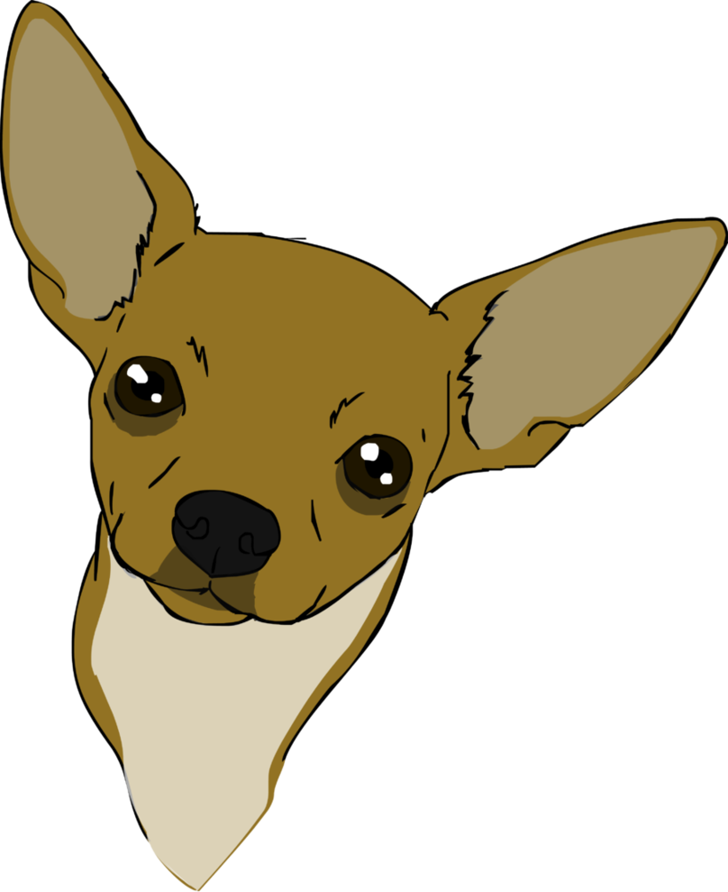 Phillip By Tha-baist - Chihuahua Vector Png (900x1102)