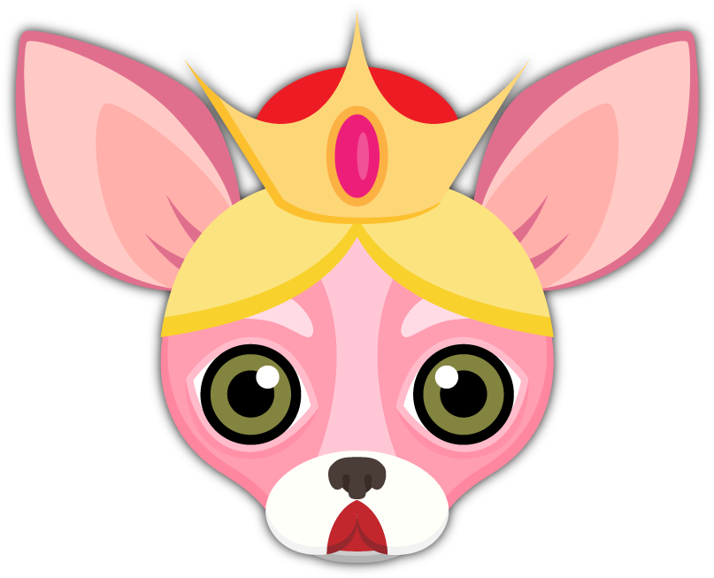 Pink Valentine's Chihuahua Emoji Stickers - Chihuahua (810x663)