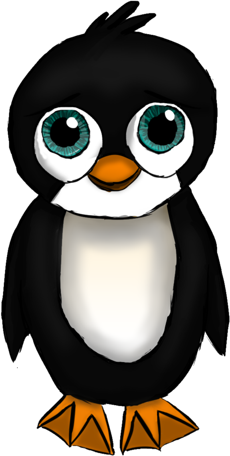 Penguin By Blood N Bacon - Adã©lie Penguin (1024x1024)