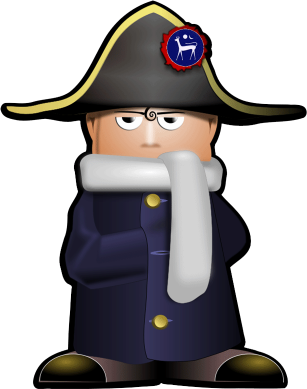 Genneva Malaysia Supporters - Napoleon Clipart (620x787)