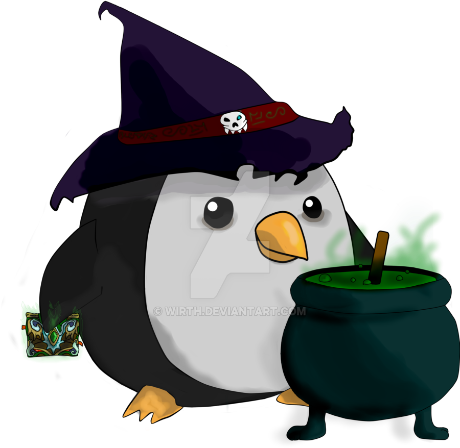 Kuikui The Penguin - Cartoon (900x1273)