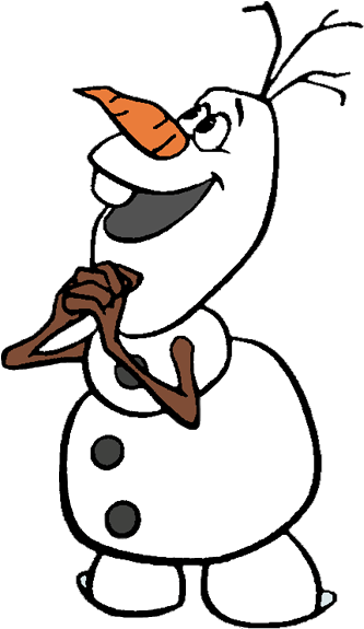 Olaf From Frozen Clipart - Olaf Clip Art (350x591)