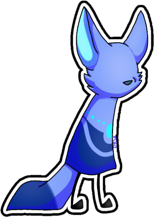 A Blue Pearl By Driedraws - Cartoon (768x1024)