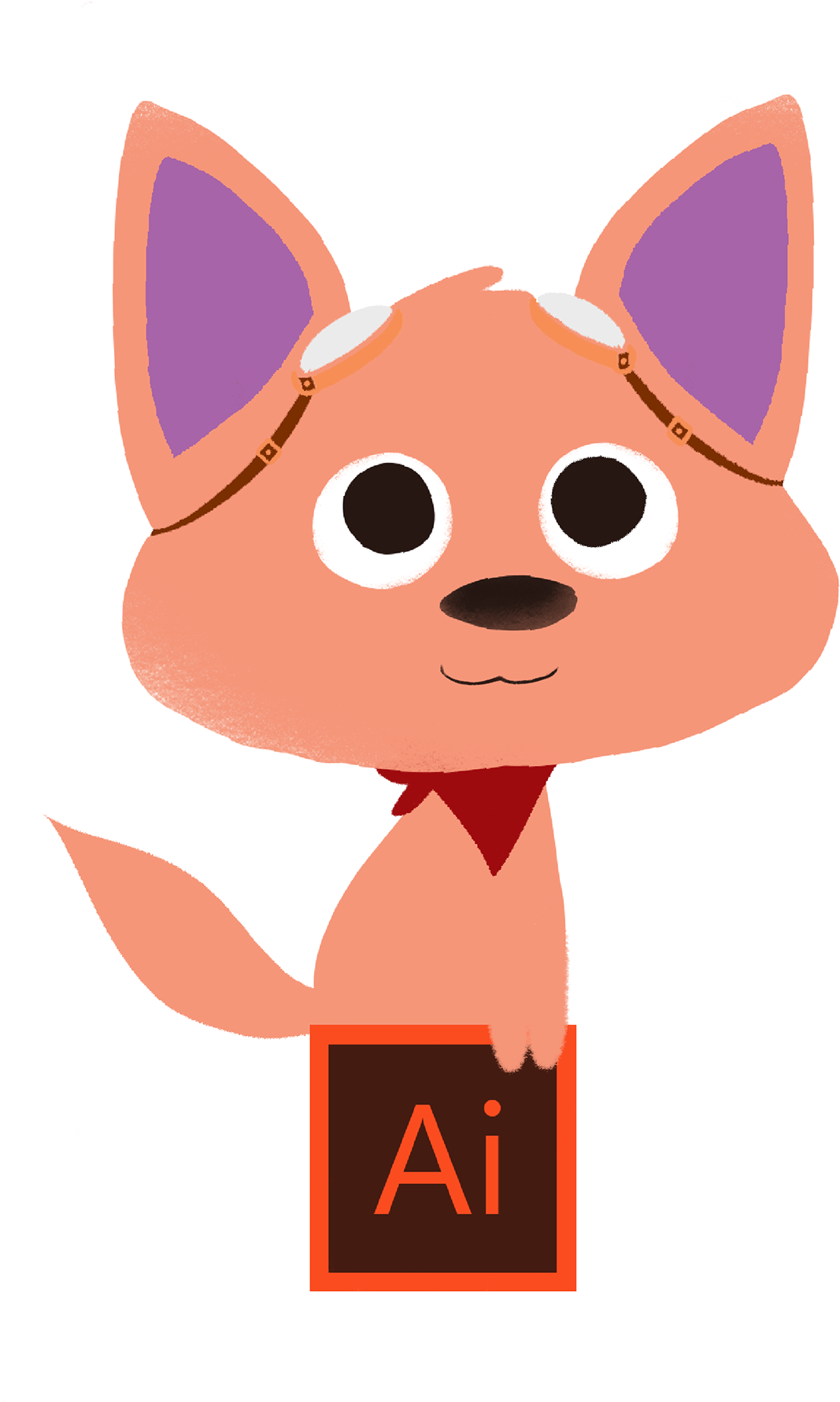 Hello Pups Of Illustrator I Am Glad You Could Find - Cartoon (1920x1920)