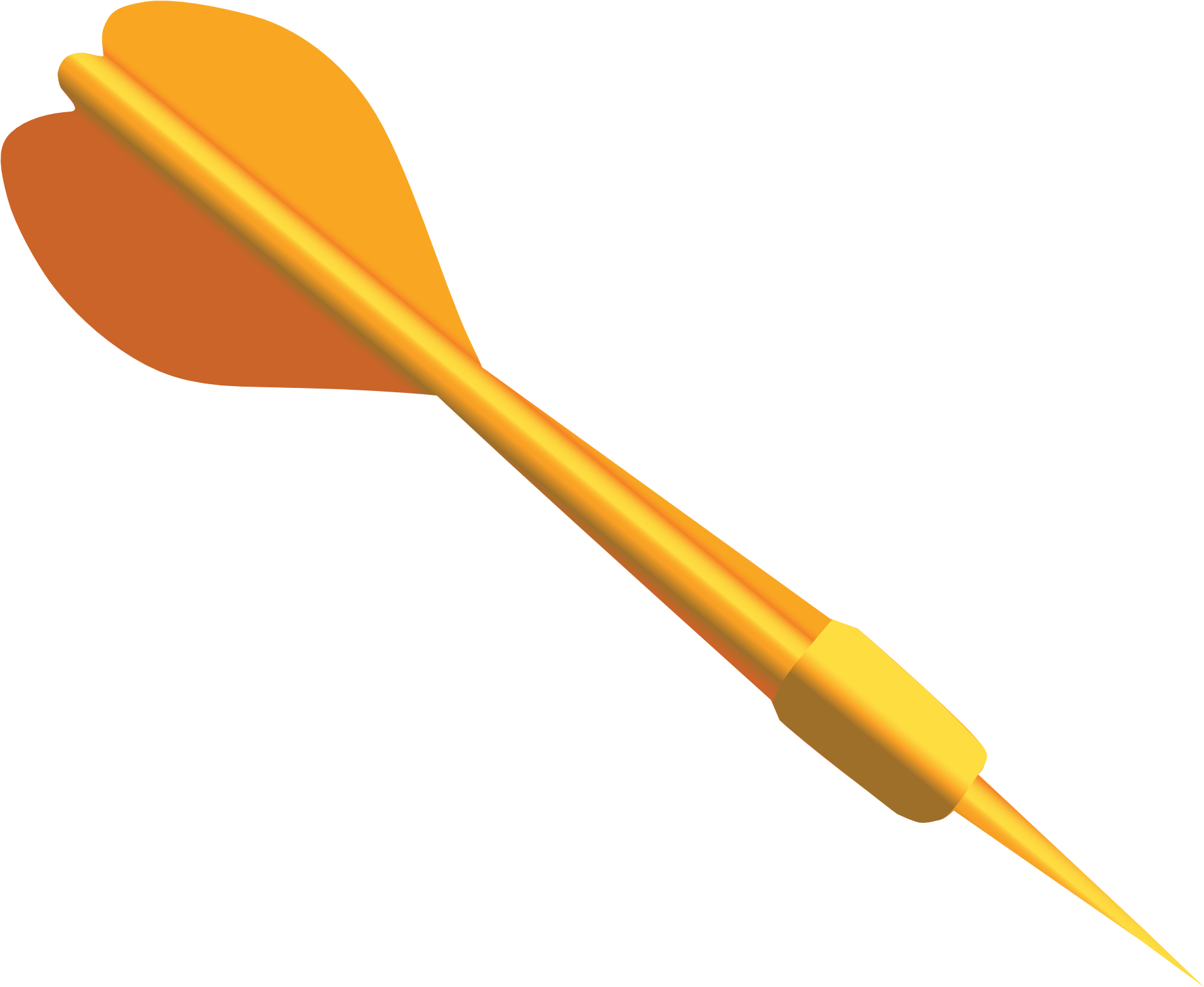 Soft Tip Dart Clipart - Arrow For Dart Board (2041x1701)