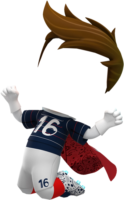 Uefa Euro 2016 Group C France Mascot Ukraine National - Uefa Euro 2016 Ball (532x800)