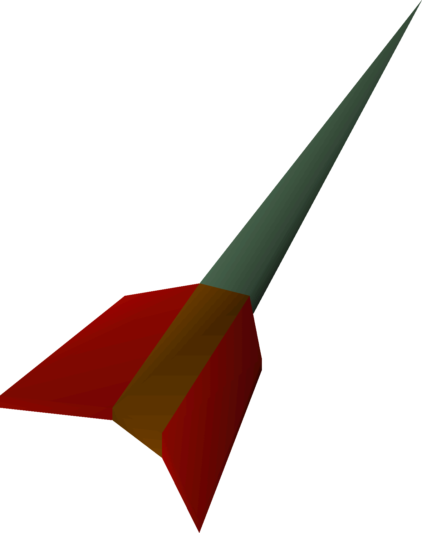 Adamant Dart Detail - Old School Runescape (1352x1709)