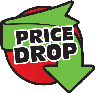 Prices Dropped Extra Low To Save You Money - Price Drop Logo Png (640x320)