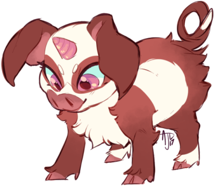 Fast Doodle Of My Whimlet Riley~ She's So Cute I Might - Cartoon (500x445)