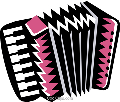 Squeeze-box Accordion Royalty Free Vector Clip Art - Sanfona Vetor Png (831x700)